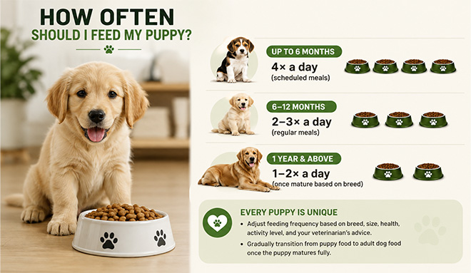 How Often Should You Feed a Puppy?